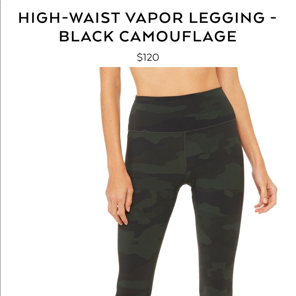 Alo camo leggings